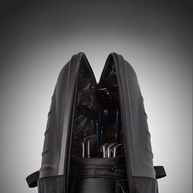 حقيبة سفر من PLAYEAGLE Golf Air Bag مصنوعة من النايلون الصلب مع عجلات للرجال والنساء حقيبة فحص الطائرات