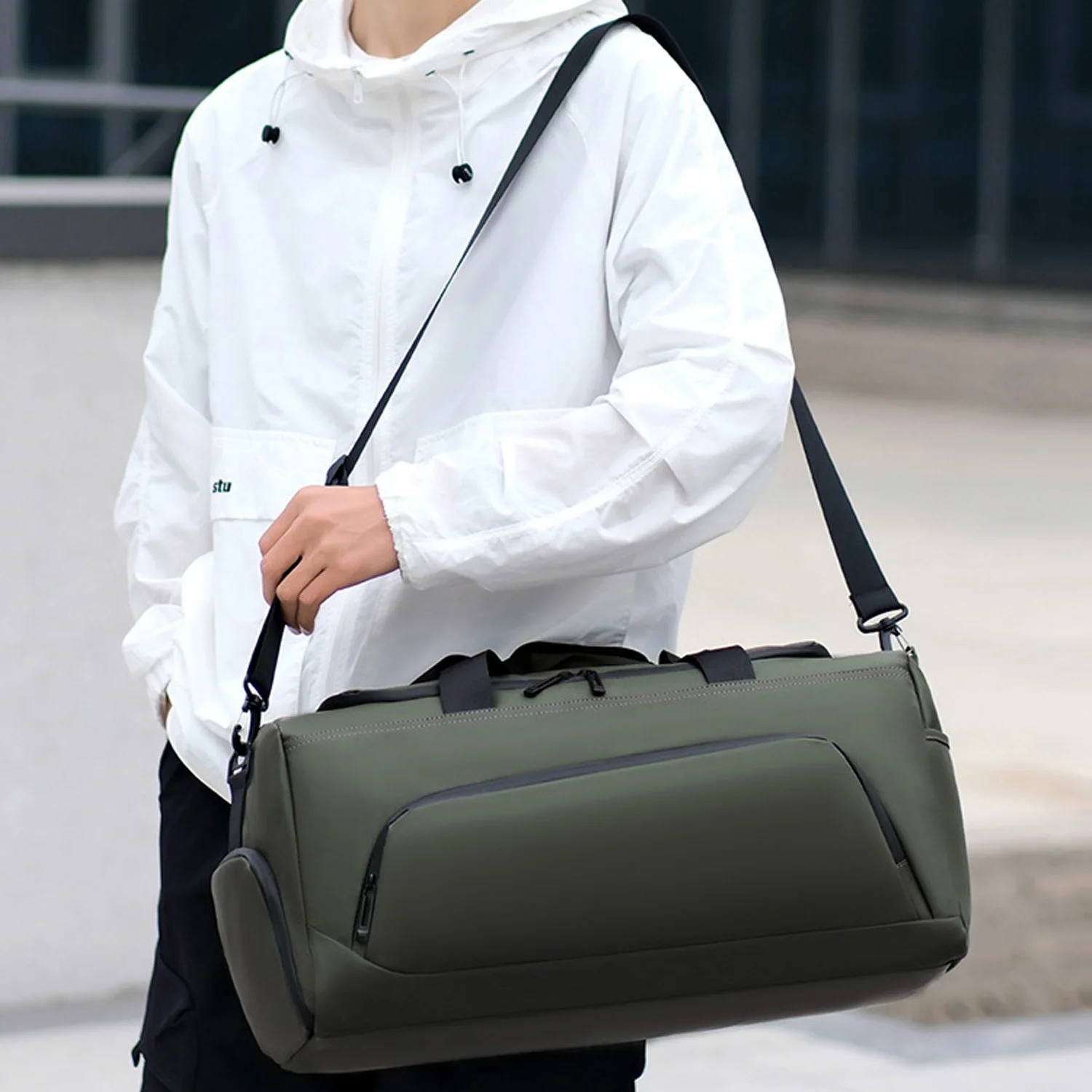 Прочная дорожная сумка большой вместимости, разделительная сумка унисекс для влажной и сухой уборки, спортивная сумка, модная мужская большая сумка, новые поступления