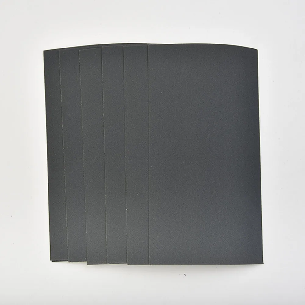 70pcs Wet Dry Sandpaper 138x75mm Strong Water Resistance Good Grinding Effect for combo 600/800/1000/1200/1500/2000/2500 Grit