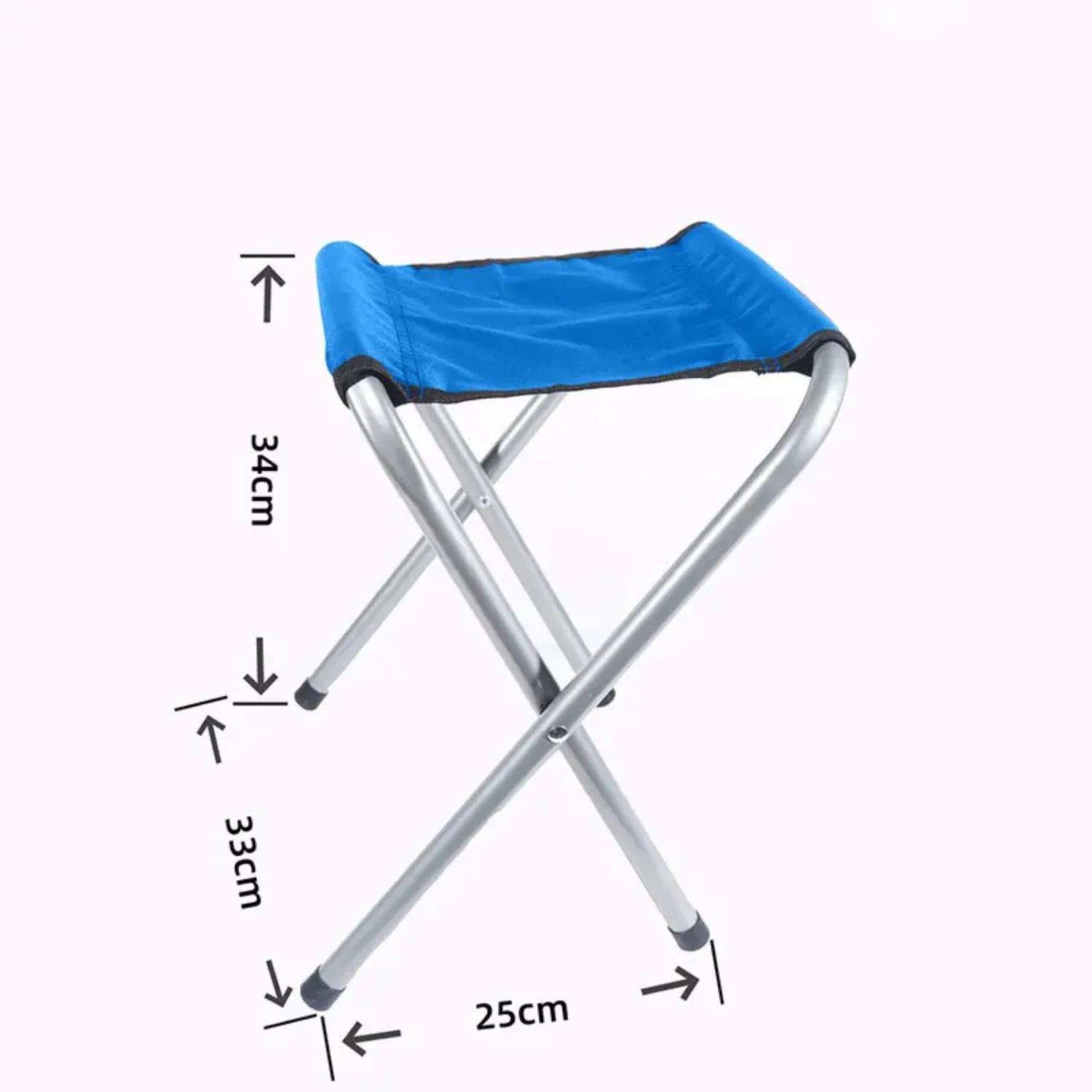 Outdoor Leisure Portable Folding Chair Three-Legged Stool Camping Travel Picnic Outdoor Activities Fishing Accessories