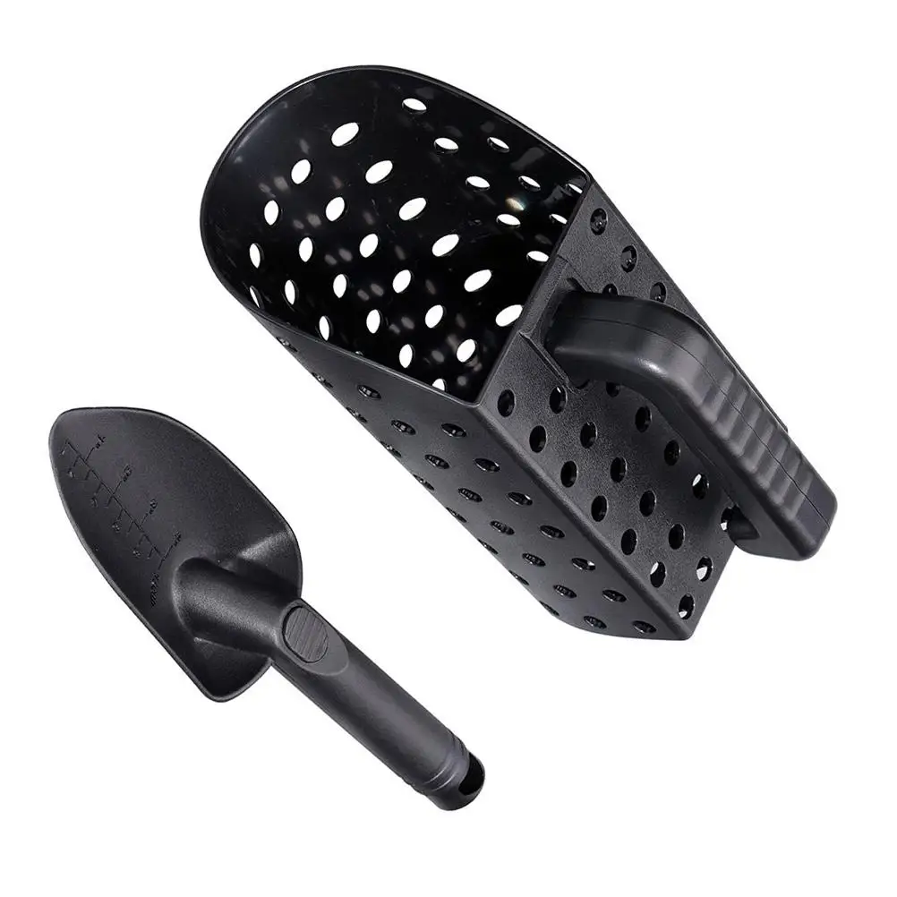 

Treasure Hunt Tool Kit Shovel Sand Scoop Portable Tools Sturdy Beach Toys Metal Detecting Gifts Kids Digging Pool Play