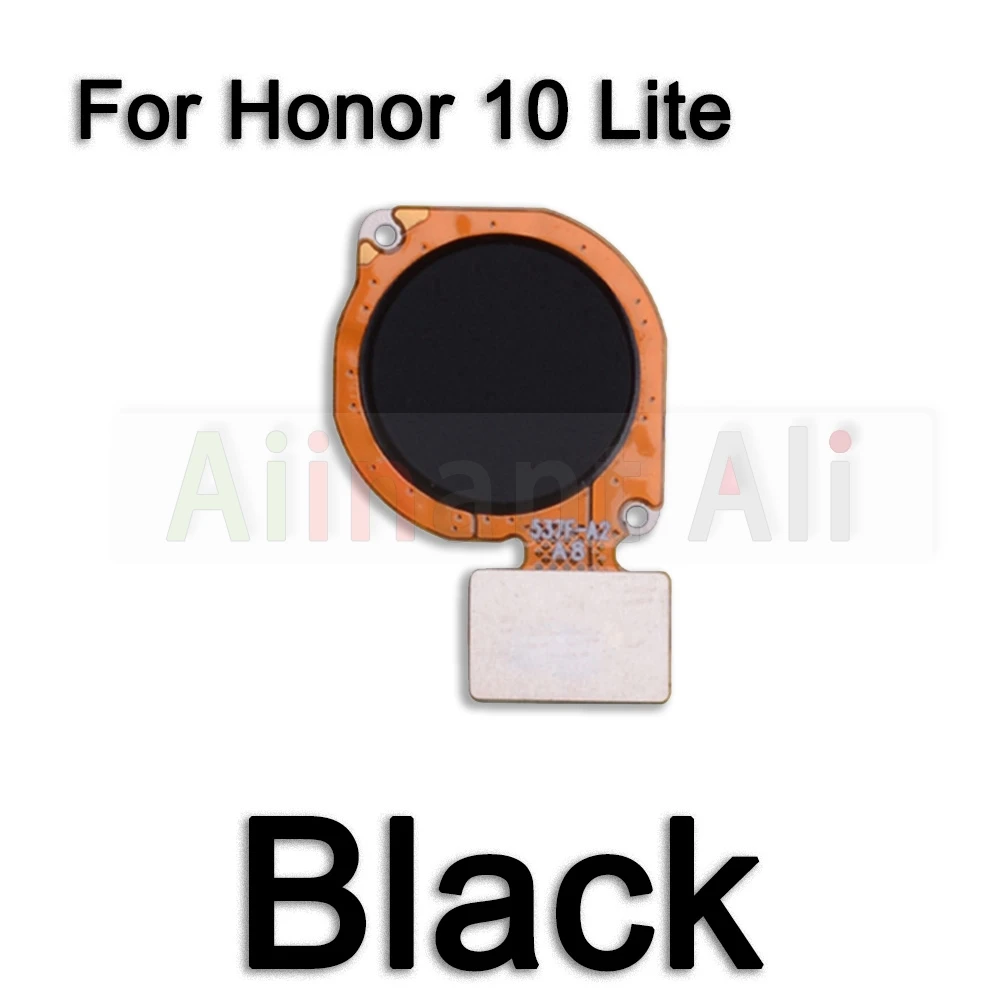 AiinAnt Back Home Button Key Connection Touch ID Scanner Fingerprint Sensor Flex Cable Ribbon For Huawei Honor 10 Lite