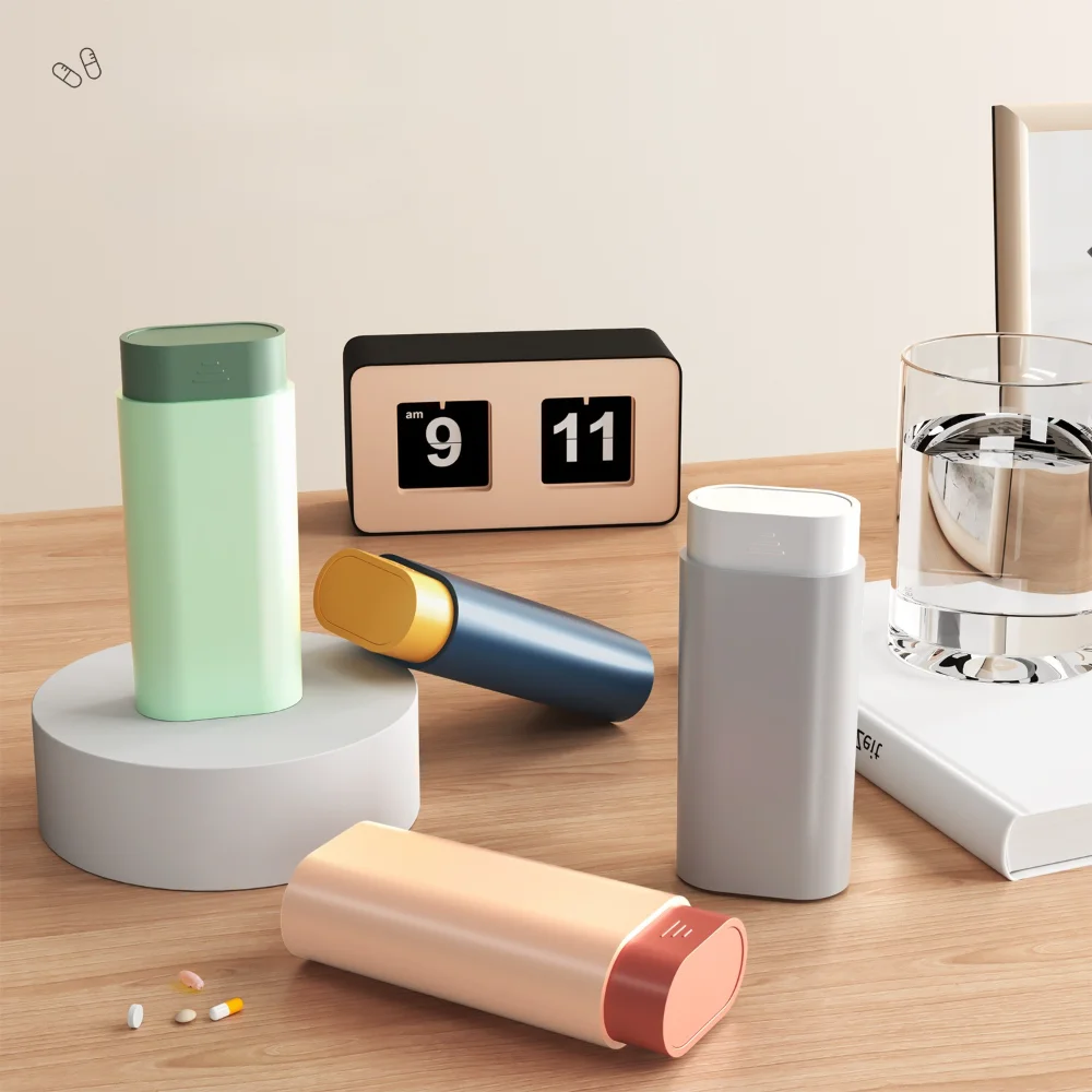 

Новые портативные 3-сетки для путешествий, маленькая коробка для таблеток, контейнер-органайзер для хранения таблеток, витаминные таблетки, лекарство, сепарация рыбьих масел