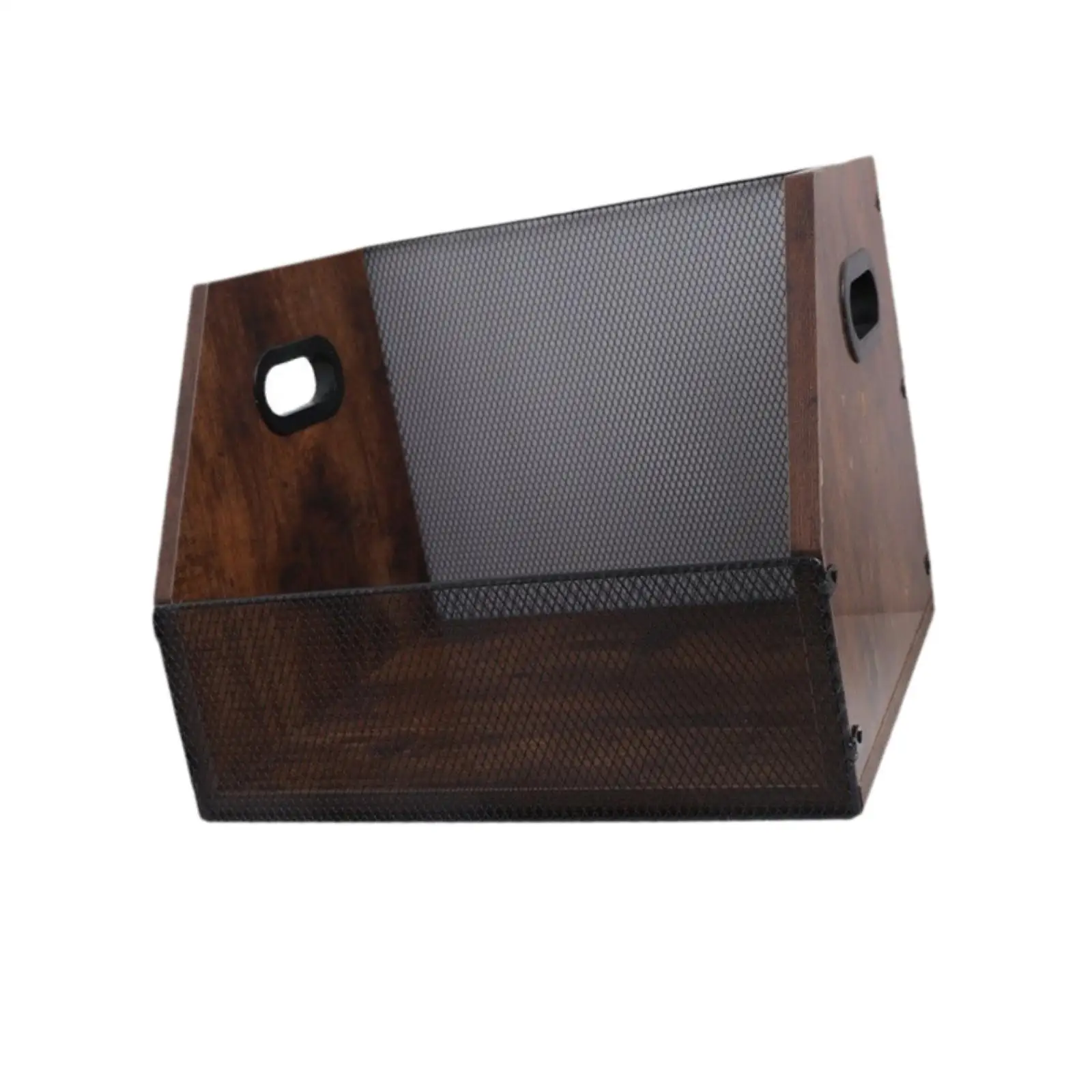 Books Holder Record Player Stand Trapezoidal Design Multipurpose Non Slip Record Storage Box for Study Documents