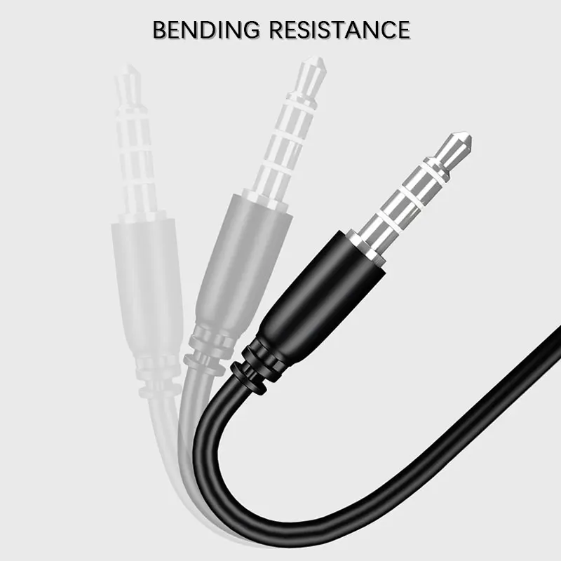 3.5mm Earphone Extension Cable Male to female Jack Aux Cable Extender Cord For Headphones Xiaomi Redmi PC