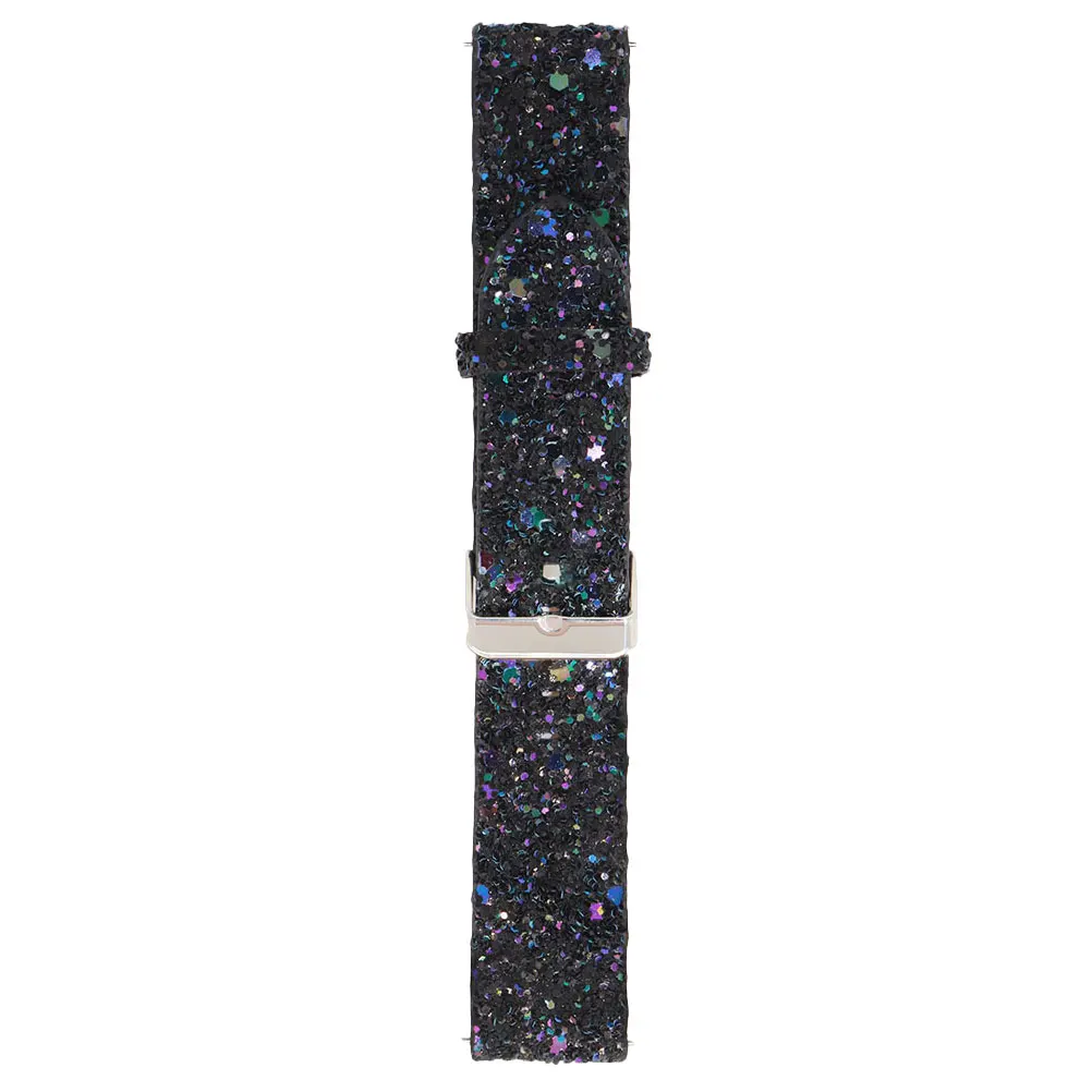 

Glitter Band Replaceable Shiny Strap Comfortable Durable Adjustable For Daily Style Use Shiny Watchband