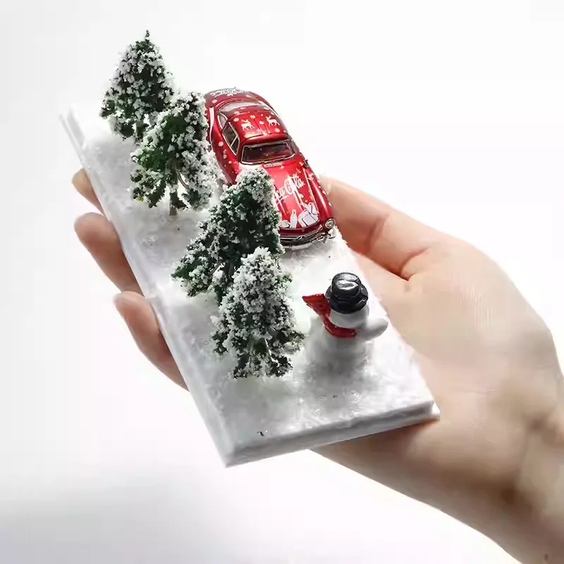 1:64 Mercedes-Benz 190SL Modello di auto pressofuso in lega vintage - Regalo di ornamento da collezione statico in edizione limitata di Natale