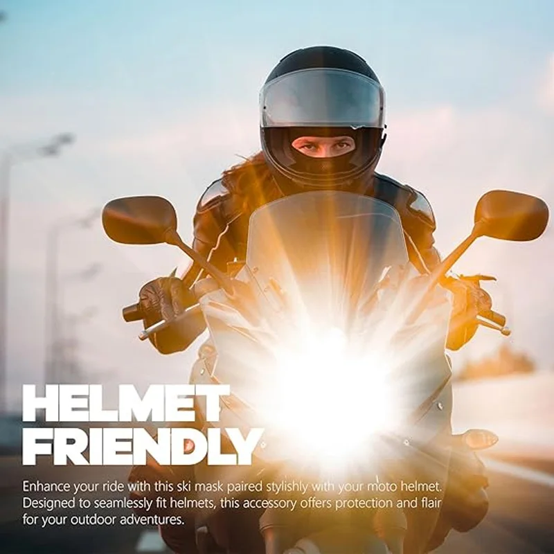 قناع بالاكلافا لكامل الوجه، المشي لمسافات طويلة، ركوب الدراجات، التخييم، الصيد، غطاء بندقية هوائية، غطاء رأس الدراجة، قناع التزلج للصيف للرجال والنساء، المشي لمسافات طويلة