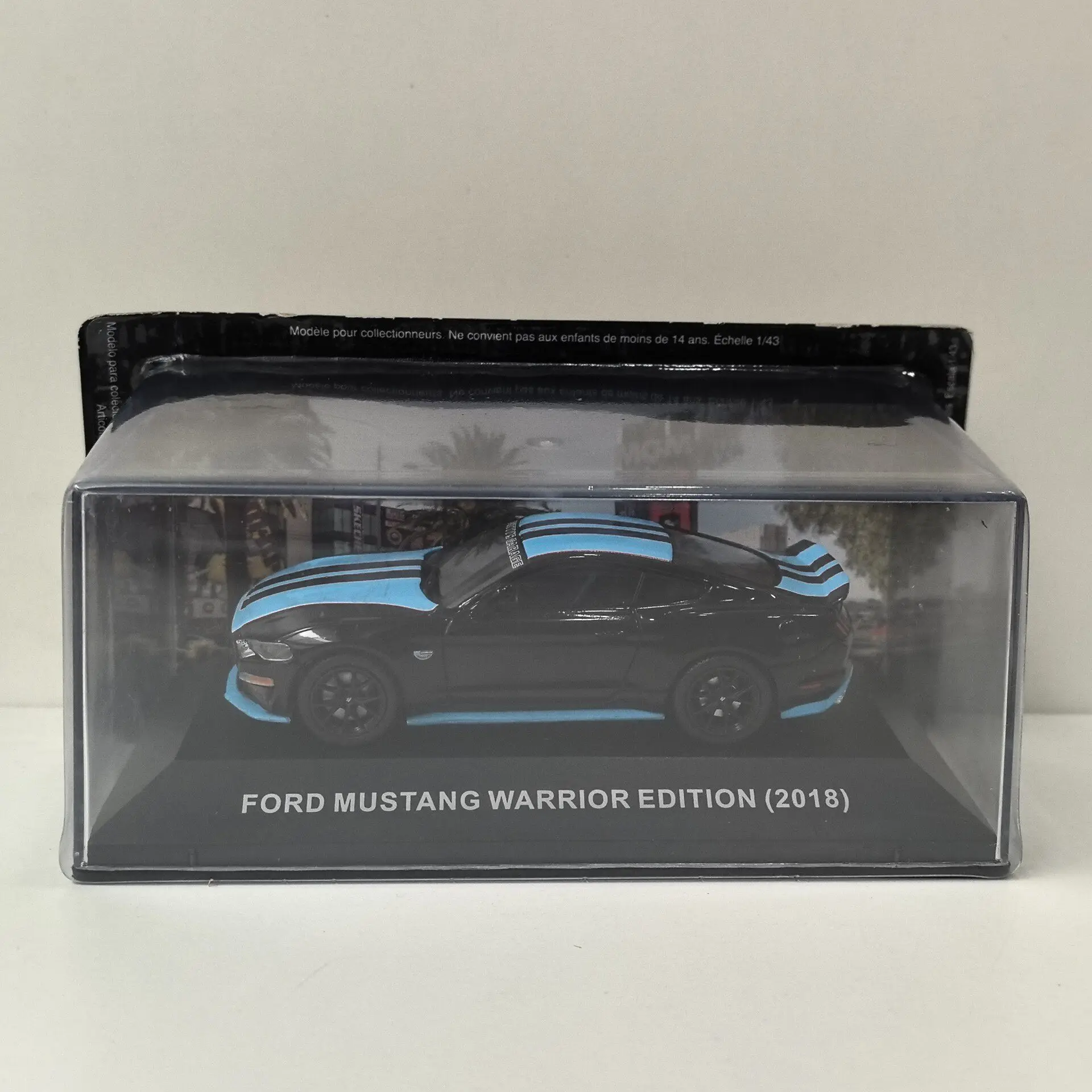 

Diecast IXO 1/43 Scale FORD MUSTANG WARRIOR EDITION 2018 F6 Alloy Car Model
