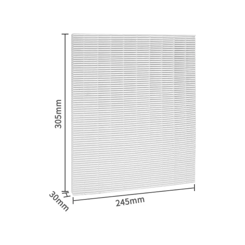 Hpa空気清浄機フィルター,Bork a703用スペアパーツ,305x245x30mm,h13