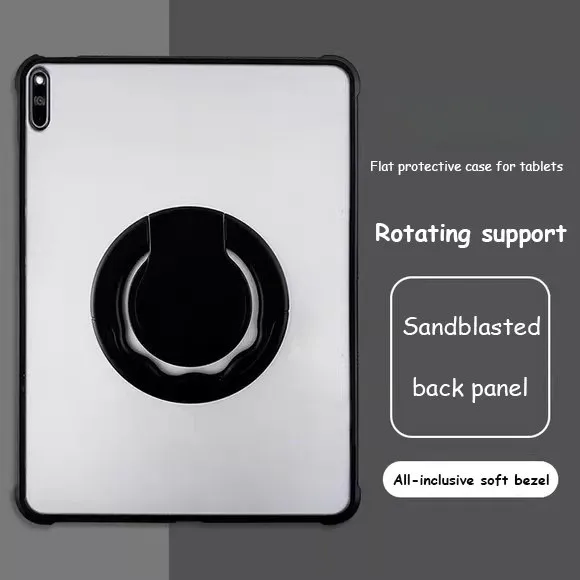 

Матовый чехол с защитой от изгиба для Samsung Galaxy Tab A11 8,7 дюйма 2025 X133 X135 S10 Lite S9 FE S8 S7 A9 Plus, вращающийся чехол