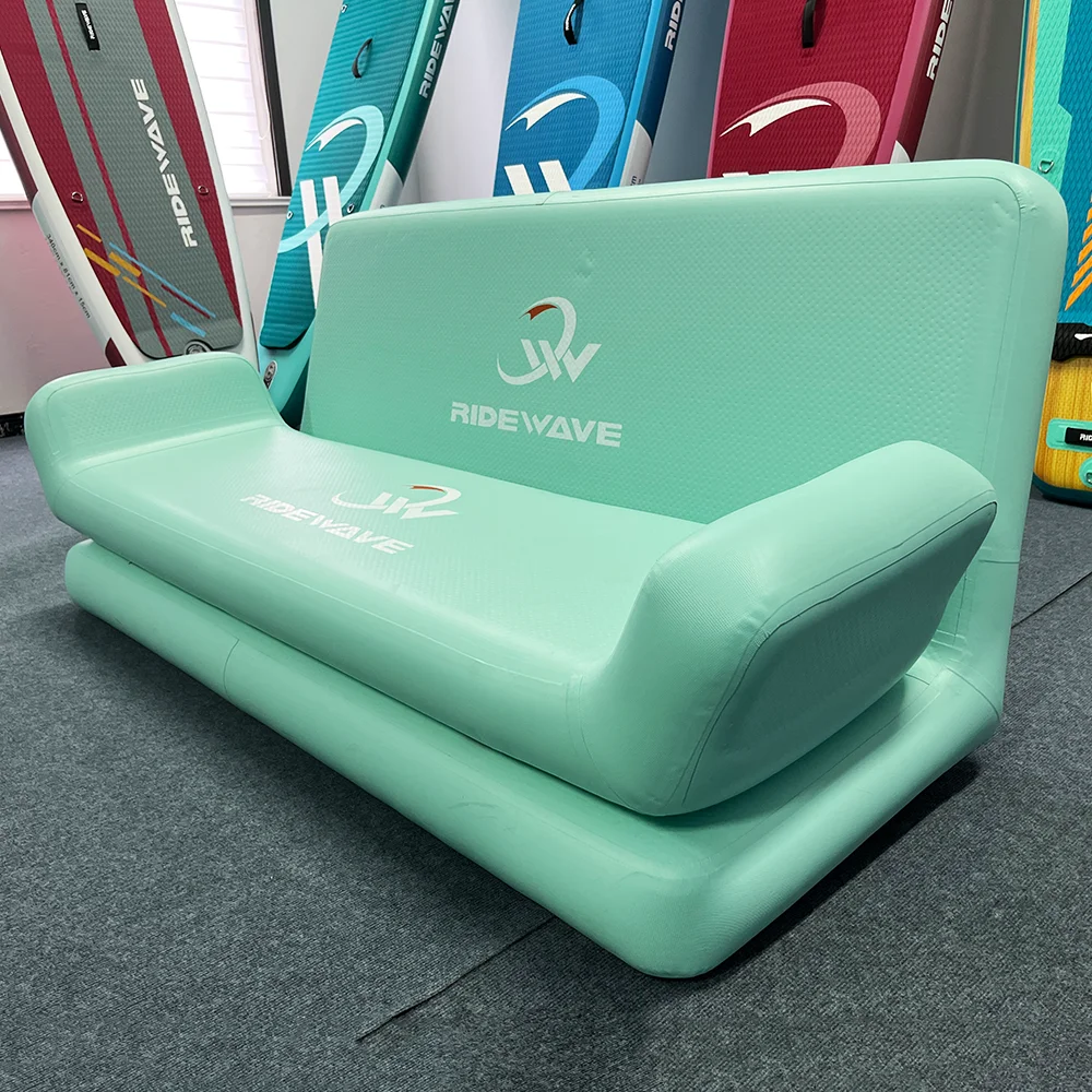 2023 جديد مخصص التخييم في الهواء الطلق قطرة غرزة أثاث قابل للنفخ المياه نفخ ايرو الجدول الكلاسيكية الهواء أريكة واحدة كرسي ايرو