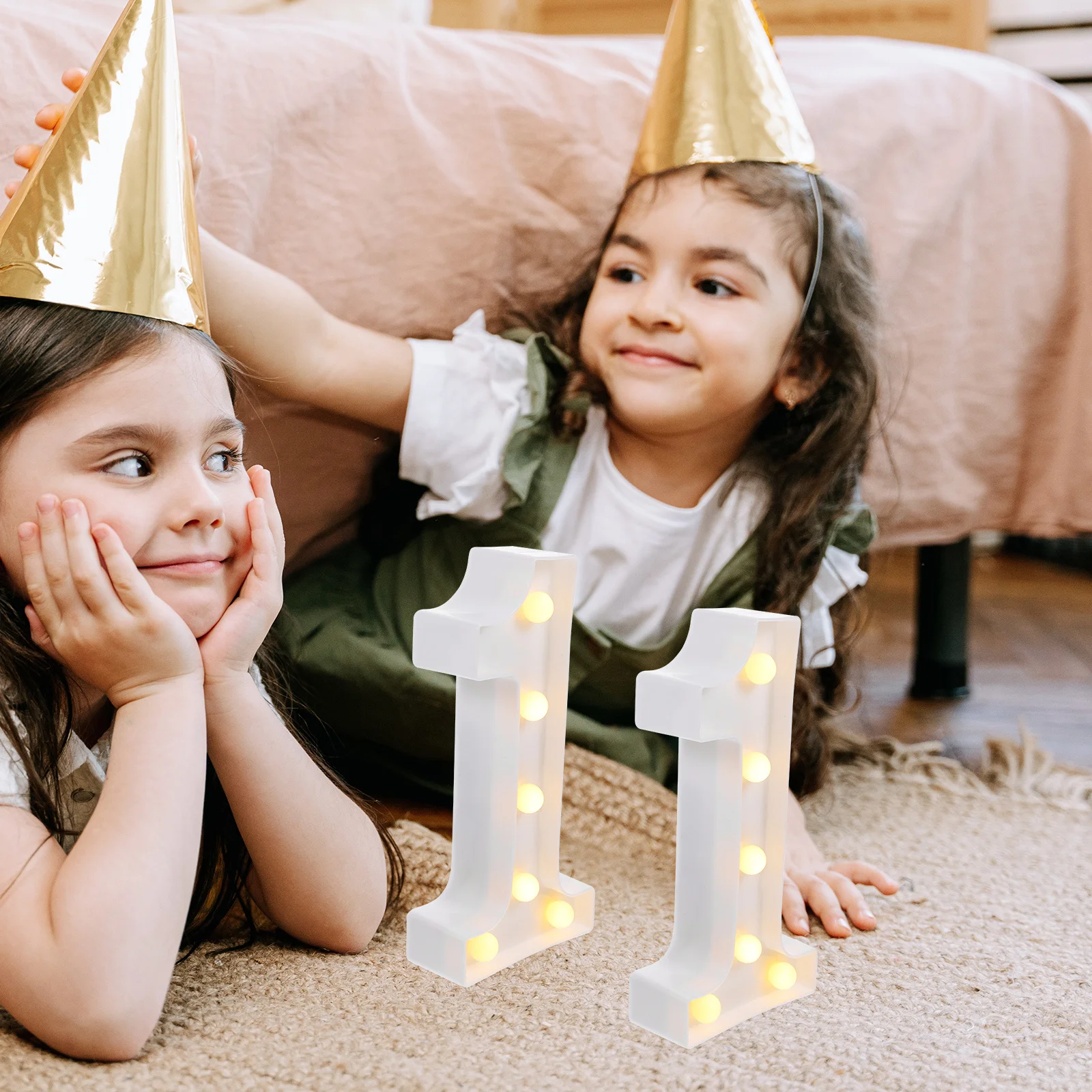 

Light Up Number 1 LED Light Decorative Atmosphere Lamp for Bedroom Living Room Party Night Decoration Number Sign