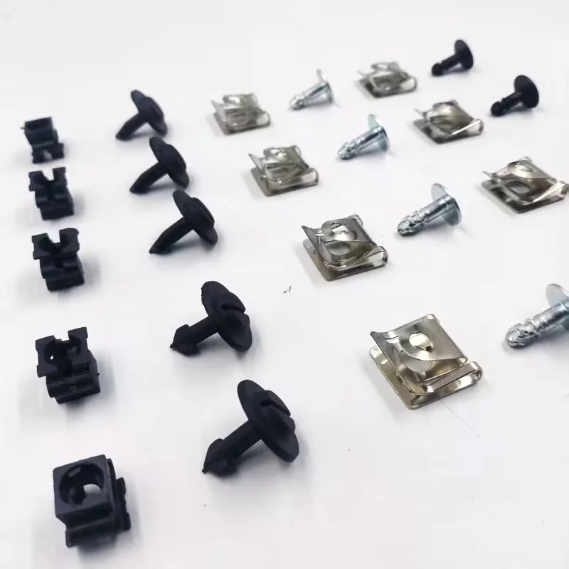 20pcs Screws And Clips Lower Guard of The Engine Gearbox for Vw Passat B5 Audi A4 A6 Models Skoda Superb Auto Accessories