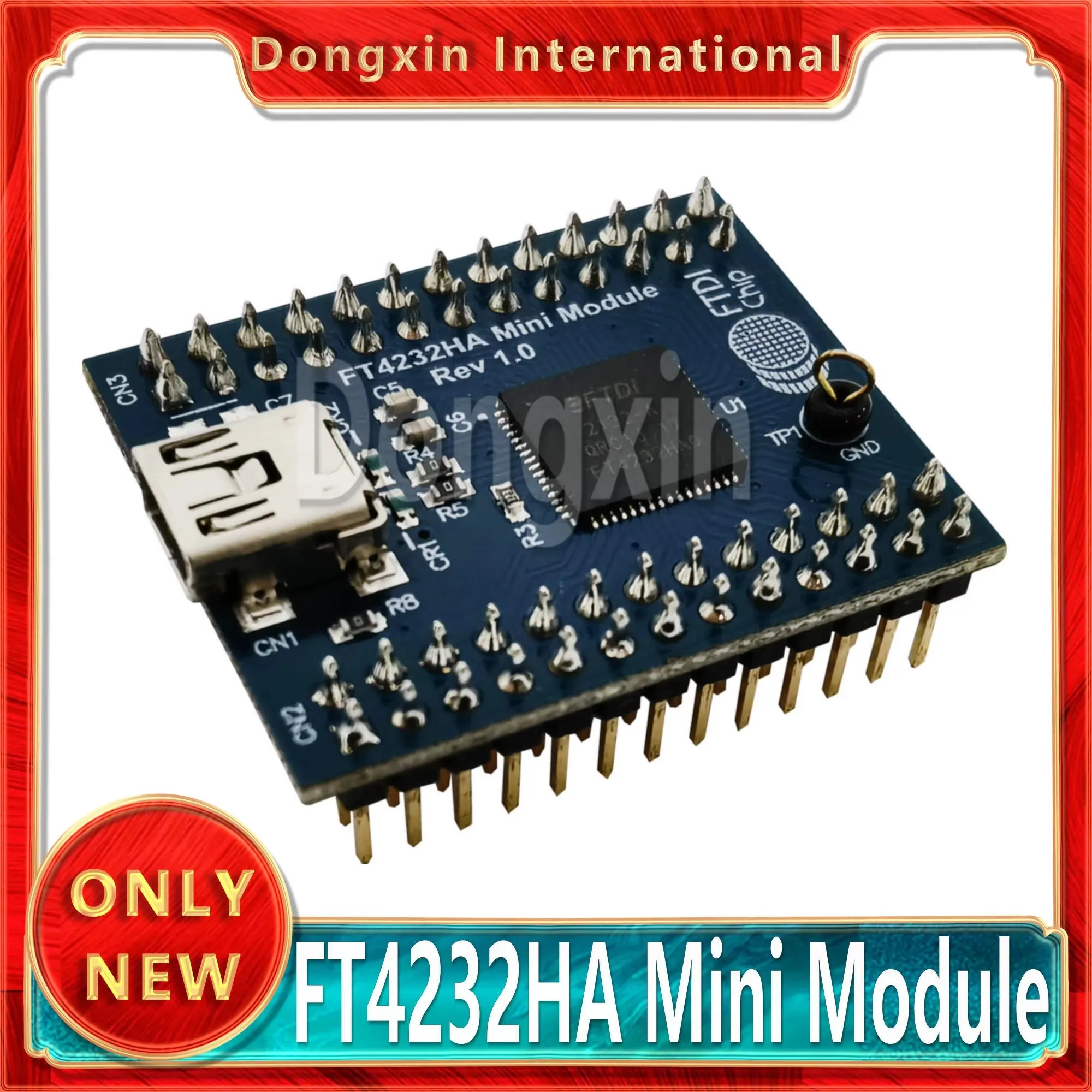 

FTDI official product FT4232HA Mini Module USB High Speed Evaluation Module serial/FIFO