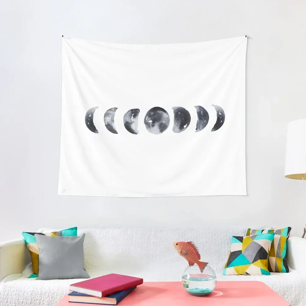 

Phases of the moon Tapestry Wall Tapestries Room Decoration Aesthetic Tapestry