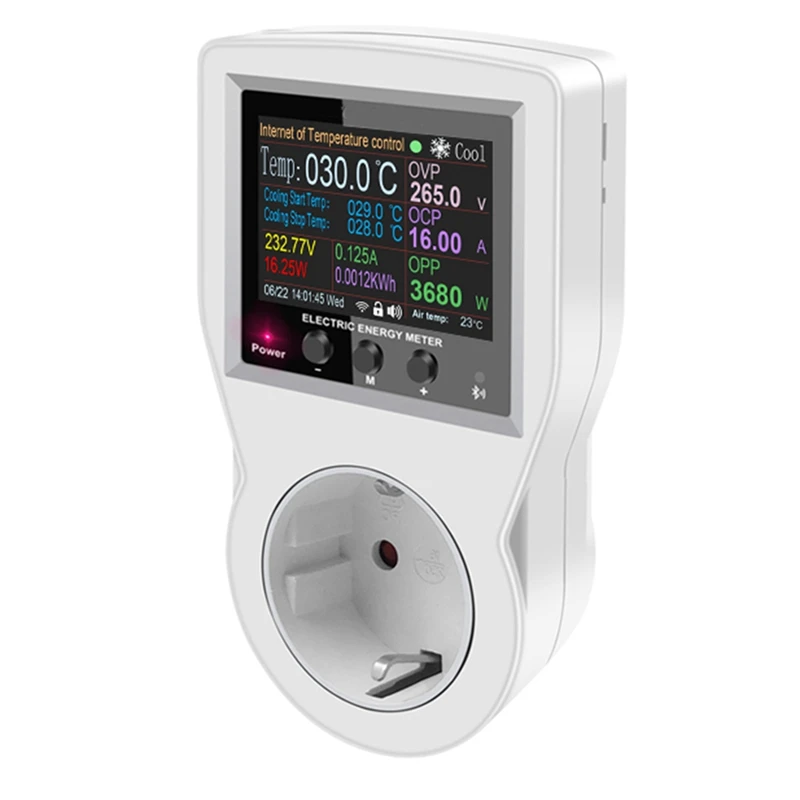 

Promotion! Tuya Wifi Thermostat Socket 16A AC220V Digital Temperature Controller Socket Outlet Timer Switch Sensor EU Plug