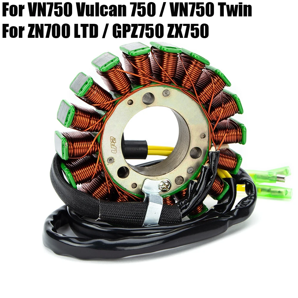 Stator Coil For Kawasaki VN750 Vulcan 750 / VN750 Twin ZN700 LTD GPZ750 ZX750 21003-1118 21003-1062