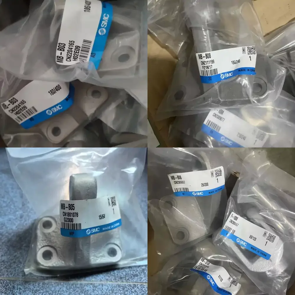 

SMC Original Double Clevis Bracket MB-B03/B05/B08 Cylinder Accessory MBB Double Earring Swing Base,Cylinder Base