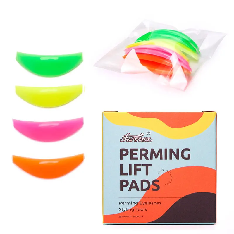 4/5/7 Pairs Silicone Eyelash Perming Pad Lash Lifting Kit Recycling 3D Eyelashes Curler Rods Shield Makeup Tools