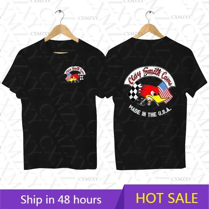 2024 Men Mr. Horsepower T Shirt Casual Clay Smith Cams usa Anniversary T-shirt Graphic Sports Tops Breathable Streetwear S-3XL