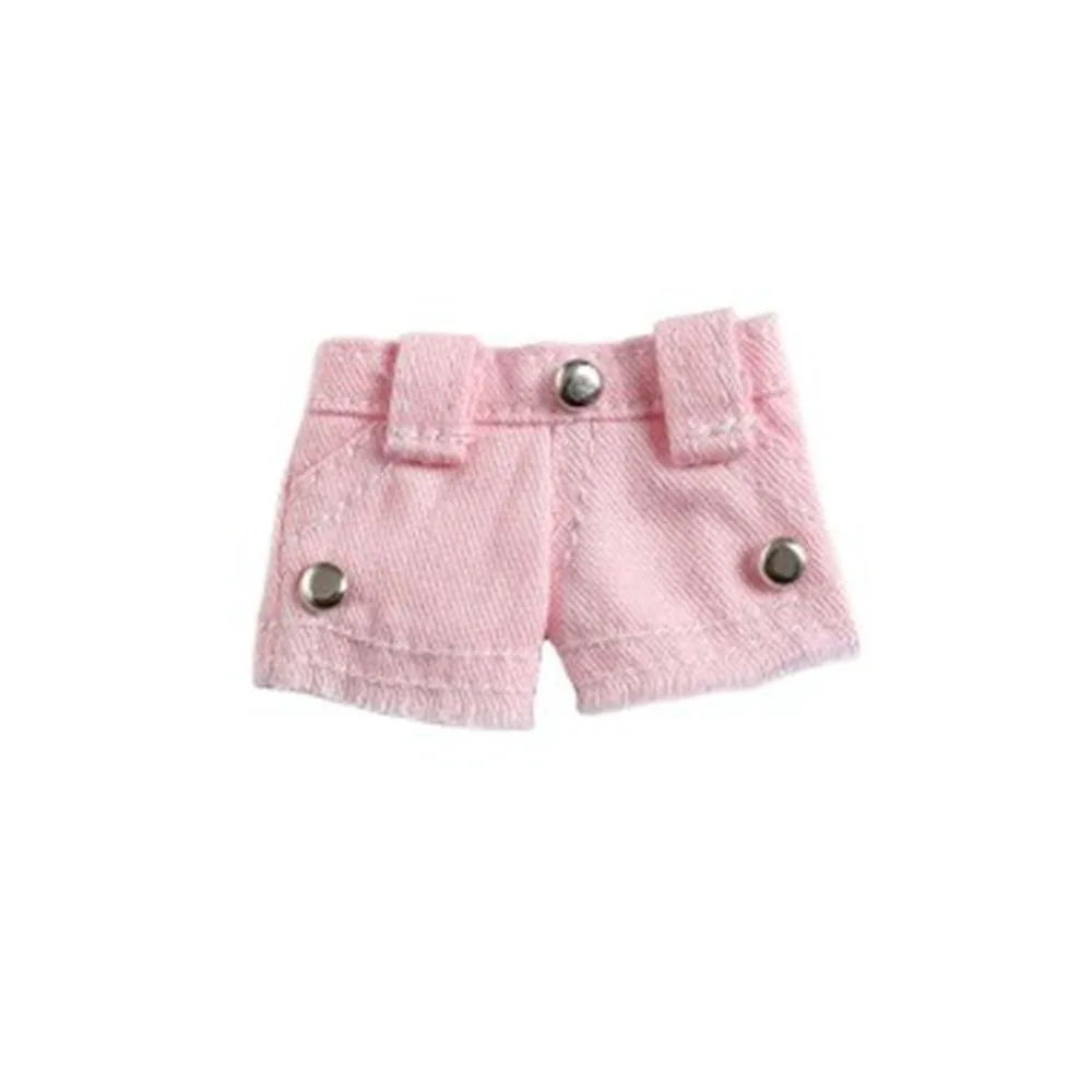 

Модные кукольные шорты, аксессуары, повседневная одежда ручной работы, кукольные джинсы, шорты, детские игрушки для кукол 1/12 BJD для кукол 1/11 OB11