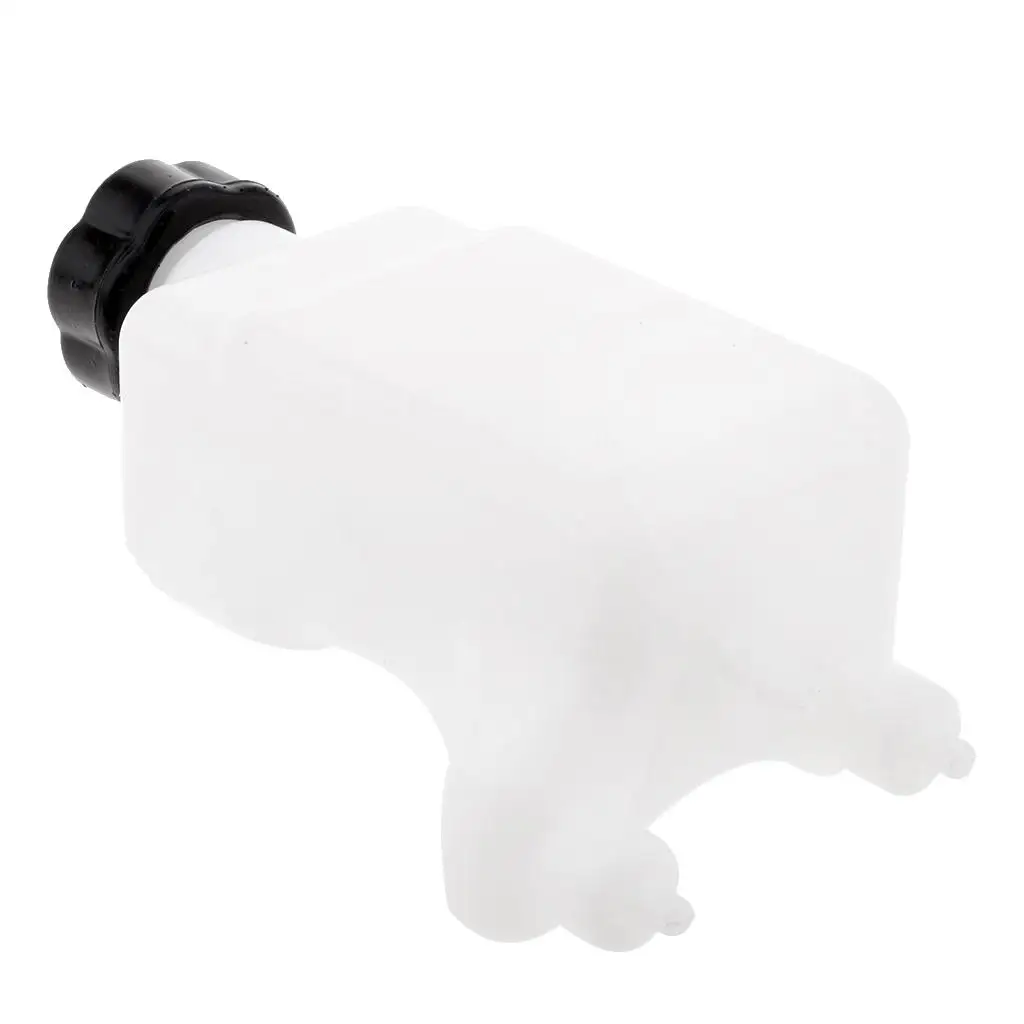 

Motorcycle Fuel Gas Tank Reservoir w/ Cap Cover Replacement for PW50 G50 Dirt Bike (White)