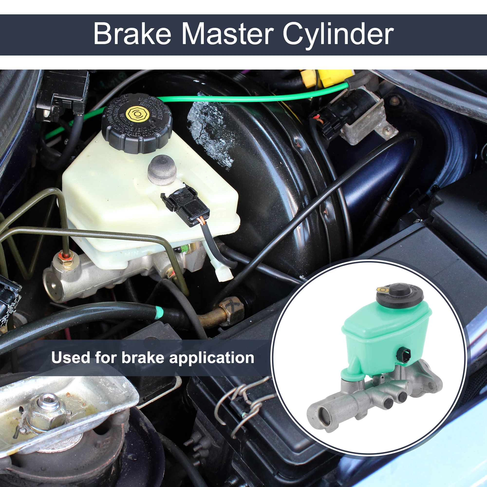 

UXCELL Brake Master Cylinder with Reservoir No.472013D380 for Toyota Runner 1996-2000