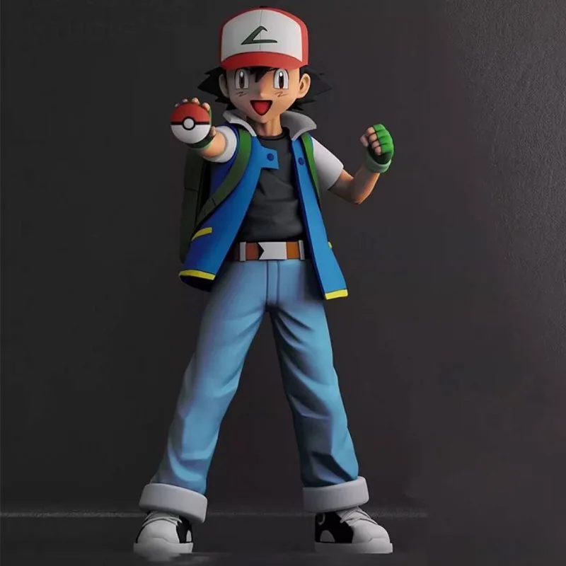

13 см/5,1 дюйма аниме фигурка покемена Ash Ketchum фигурки героев ПВХ коллекция модель игрушки для детей подарки