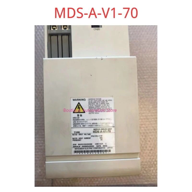 Servo driver original usado MDS-A-V1-70 testado OK