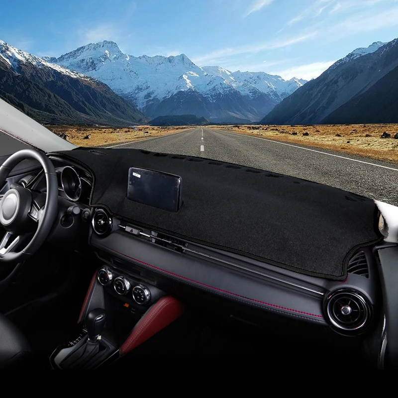 For Mazda CX-3 CX3 2014 2015 2016 2017 2018 2019 2020 2021 2022 2023 2024 Car Dashboard Sun Shade Cover Non-slip Mat Accessories view 6