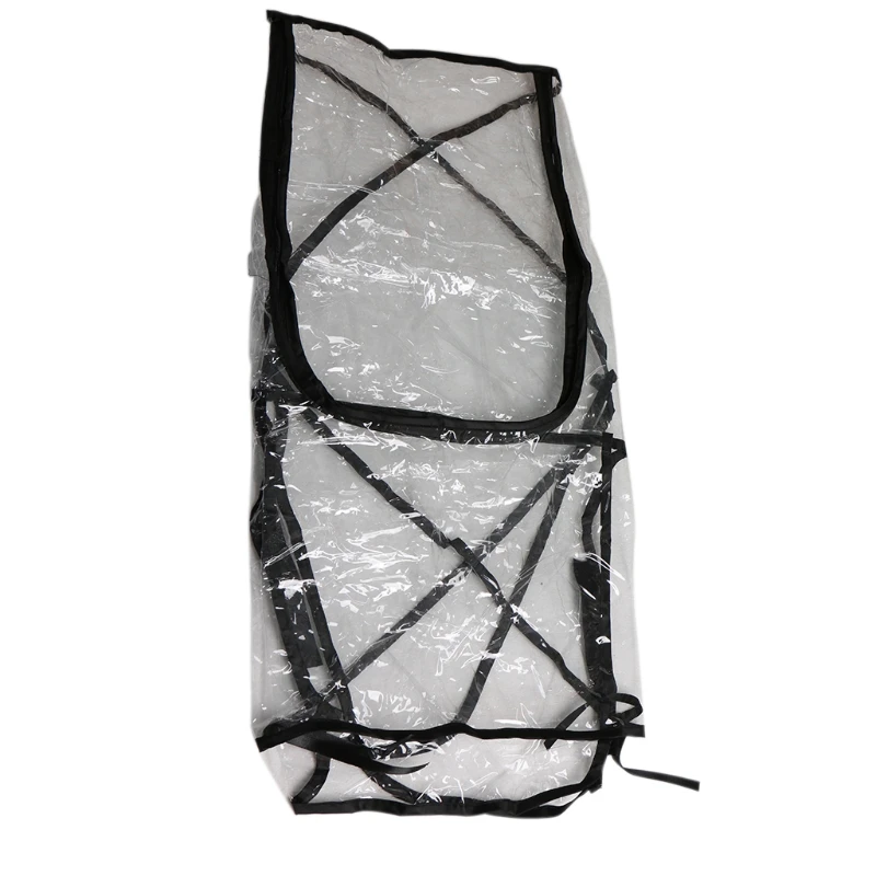 

Baby Strollers Rainproof Shade Clear Universal Waterproof Pushchair Rain Cover D5QA