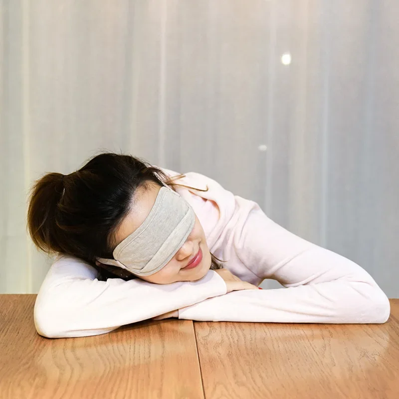 Original Xiaomi 8H Eye Mask Travel Office Sleep Rest Assistance Portable Breathable Sleep Goggle Cover Feeling Cold Ice Cotton