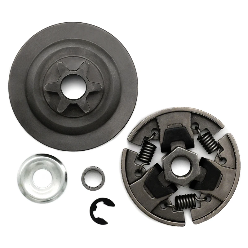 Hardened Steel Chain Sprocket and Clutch Kit for Chainsaw MS170 MS180 017 018