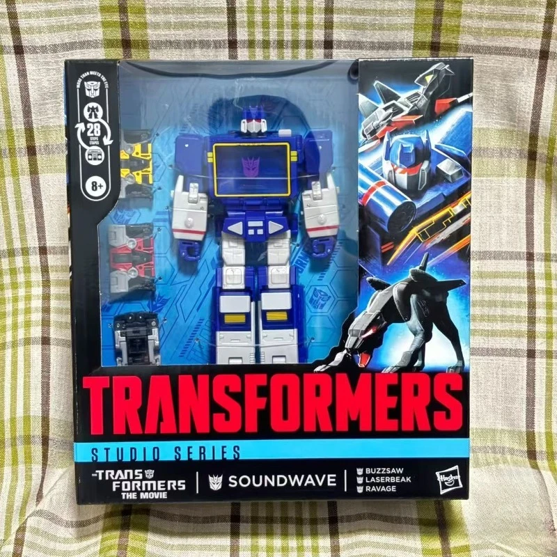

In Stock Hasbro Transformers Studio Series SS-86 Leader Class Soundwave Action Figure Robot Model Hobby Ornament Collection Gift