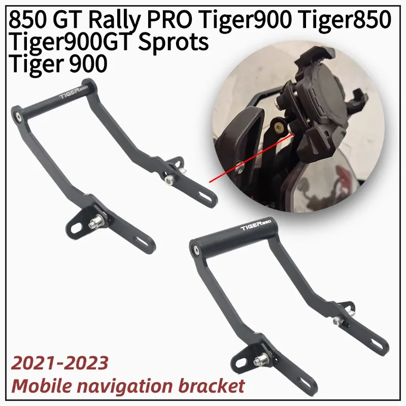 

For Tiger 900 850 GT Rally PRO Tiger900 Tiger850 Tiger900GT Sprots Motorcycle Navigation Bracket Plate Phone Stand Holder GPS