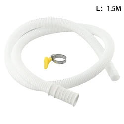 TPE Washing Machine ​Water Inlet Pipe Hose Air Conditioner Drain Hose Portable Hose Extension Pipe With A Clamp