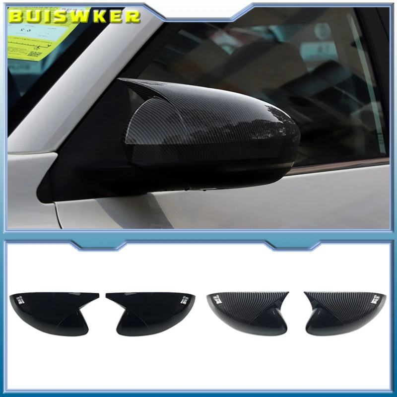 For NISSAN Altima 2019-2023 Sentra/Sylphy 2020-2023 Mirror Cover Rearview Side Mirror Cover Wing Cap Exterior Rear View Trim