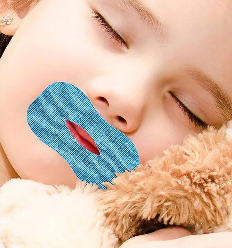 10/30Pcs Anti Snoring Mouth Breathing Correction Sticker Night Sleep Mouth Closing Tape For Adults Kids