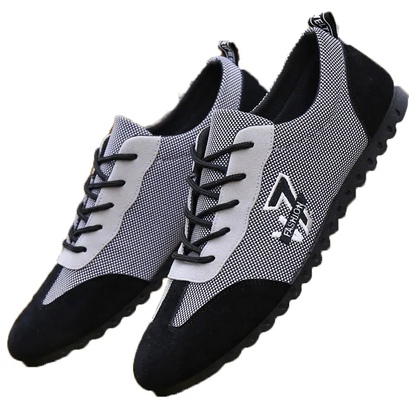 2023 Men mesh Casual Shoes High Quality Adult Moccasins Men Male Footwear Unise Driving Shoes Trainers Men sneakers New Fashion