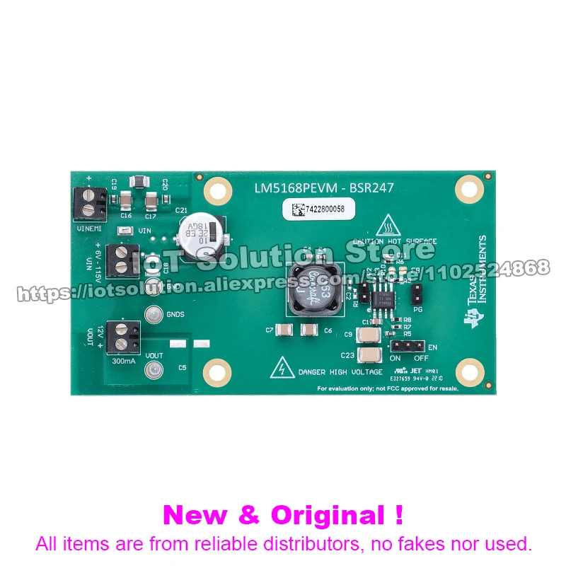LM5168PEVM LM5168P 115-V DC/DC buck regulator evaluation module