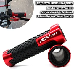 Motorcycle Accessories CNC 22MM Hand Grips Rubber Gel Handle Grip Handlebar Fits For HONDA ADV150 ADV-150 2019 2020 2021 ADV 150