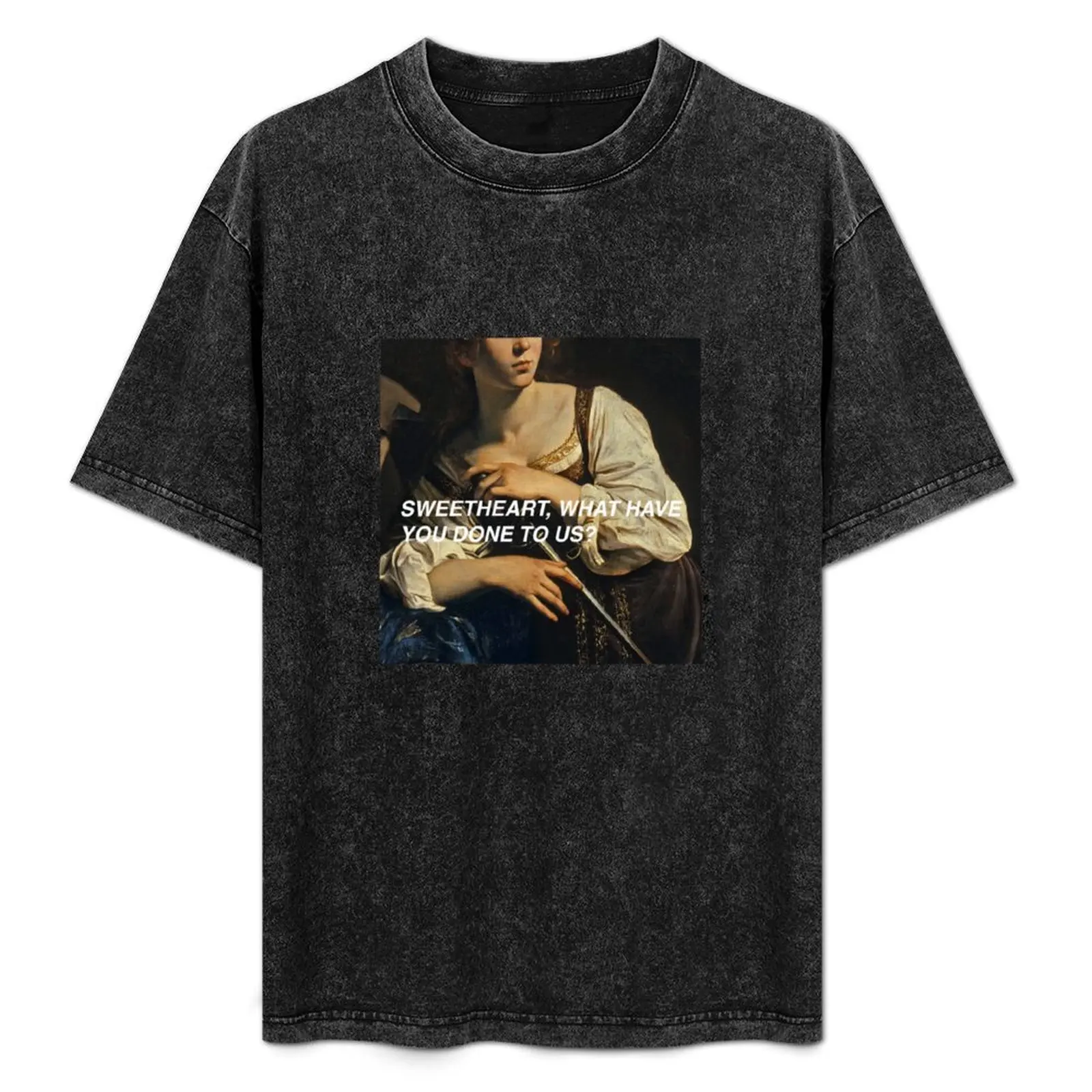 

keaton henson // caravaggio T-Shirt Basic Solid Color Short Sleeve Cotton Top