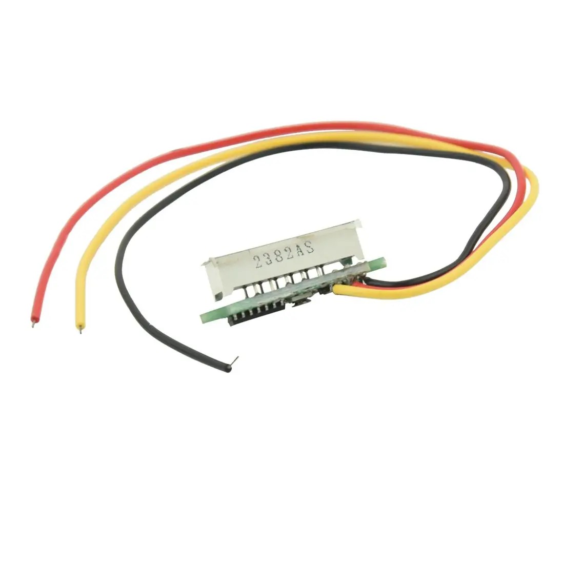 Compatible Mini Digital Voltmeter DC 0-100V LED Panel Voltage Meter 3-Digital With 3 Wires Red