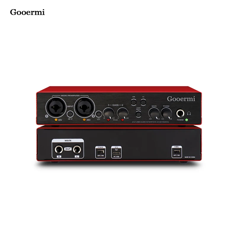 

UMC202 Professional Sound Card USB o Interface with 48V Phantom Power 24Bit/192kHz for Guitarist/Vocalist/Podcast