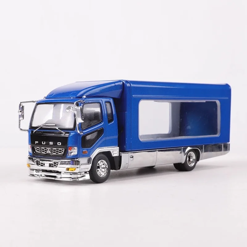 GCD 1:64 Mitsubishi lift transport truck carrier truck simulation alloy car model