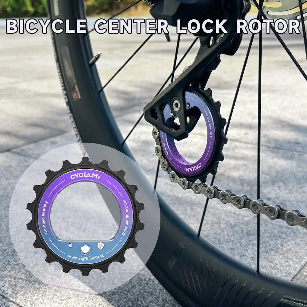 

18T Rear Derailleur Ceramic Pulley 9/10/11 Speeds Hollow Eccentric Pulley Wheel Bike Guide for R8000/7000 Bicycle Accessories