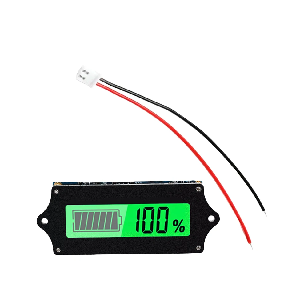 12V/24V/36V/48V Acid Lithium Battery Capacity Indicator LED Battery Tester Charge Level Indicator Power Level Detector Test