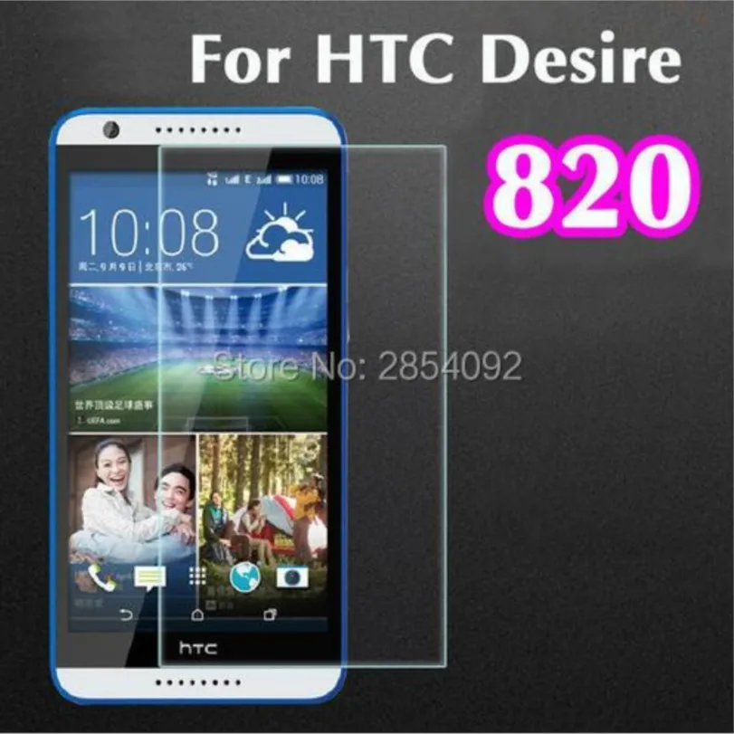 Tempered Glass For HTC Desire 820 D820s 820G+ 820US Case Screen Protector on Desire 820 Dual Sim Film Cover Guard