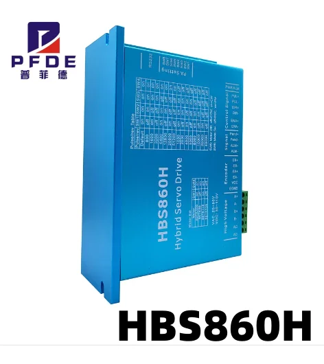 HBS860H HBS86H closed loop servo motor driver hybrid step servo drive with RS232 port